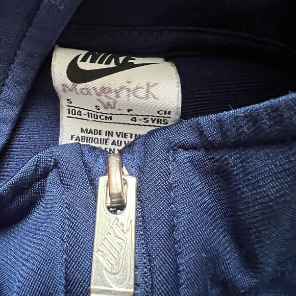 Navy Nike Zip-Up - Picture 2 of 4